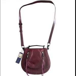 Rebecca Minkoff Small Vanity Saddle Cherry Crossbody Bag NWT